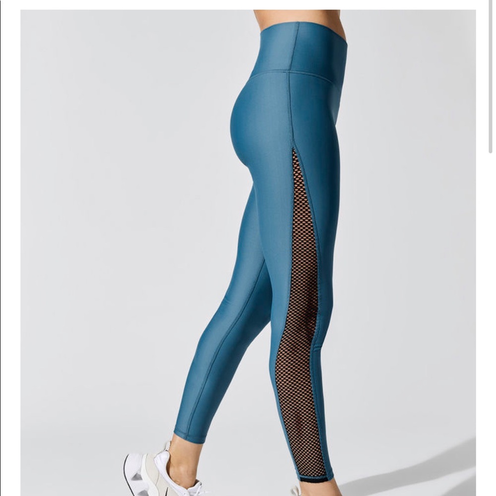 Carbon38 Legging With Side Mesh - image 1